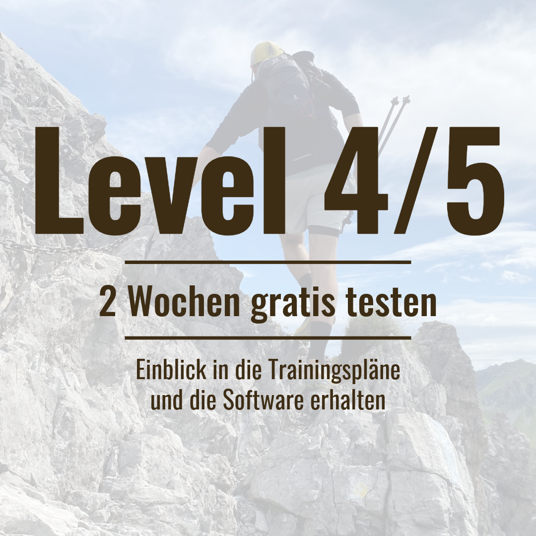 GRATIS TESTEN • Trailrunning Trainingsplan • 2 Wochen
